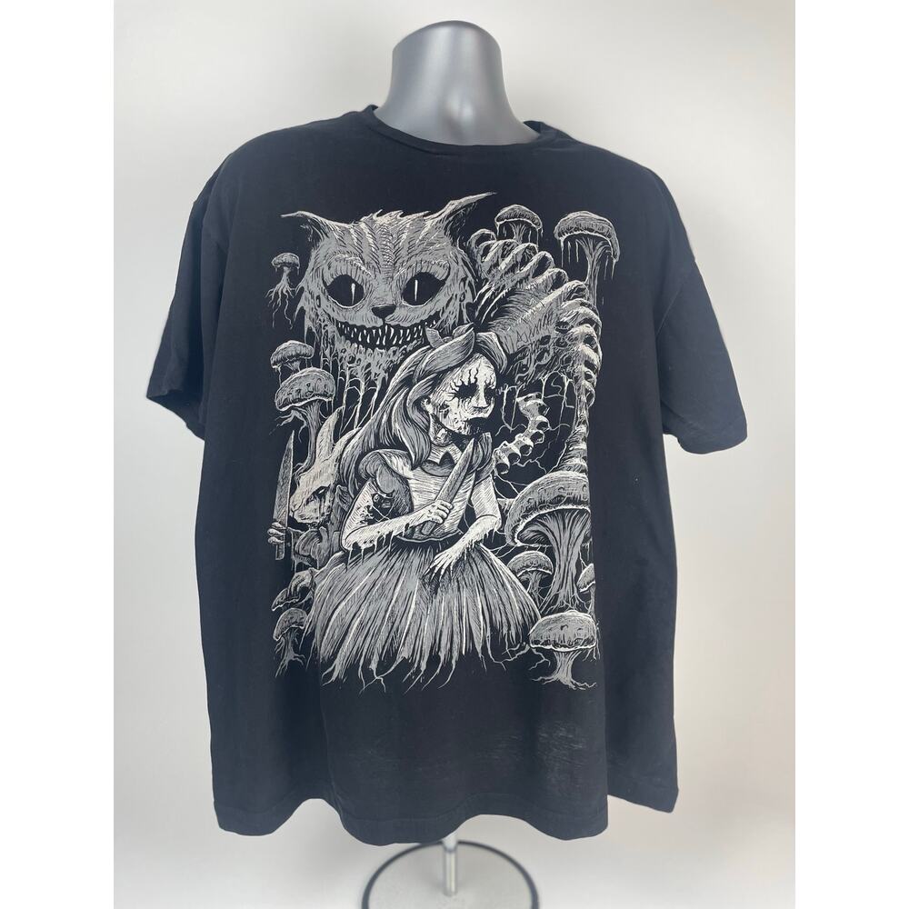 Vampire Freaks “Alice in Wonderland” Graphic T-Shirt Men’s XL